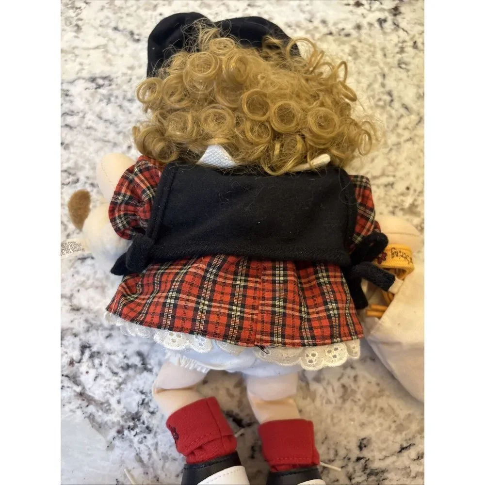 Lizzie High Shoe‎ String Babies doll Megan French Schoolgirl Puppy
